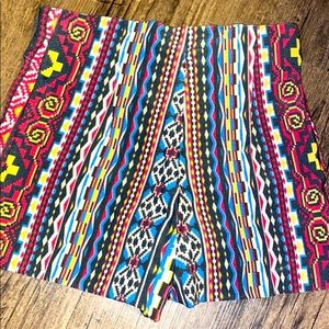 Small Aztec shorts